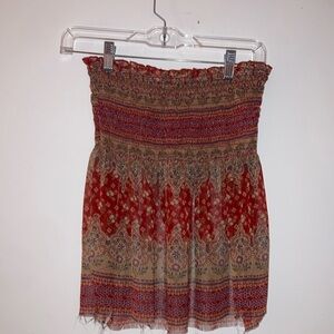 Vintage Twenty One Sheer Tube Top